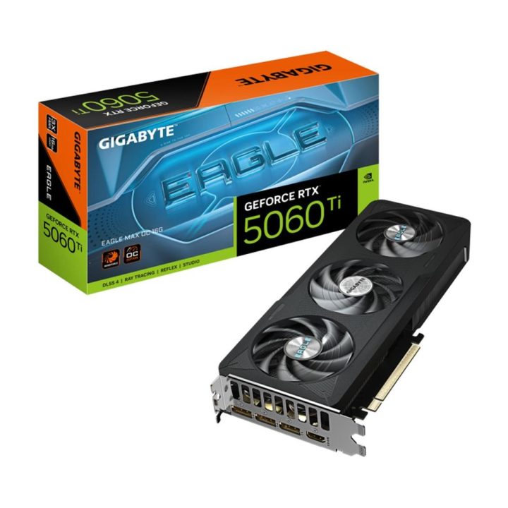 GIGABYTE GeForce RTX 5060 Ti EAGLE MAX OC 16G Graphics Card - 16GB…