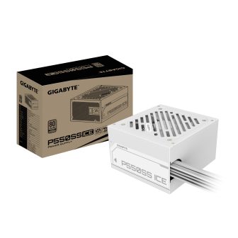 Fonte de Alimentação GIGABYTE P550SS ICE - PCIe 5.0, 80 PLUS Silver…