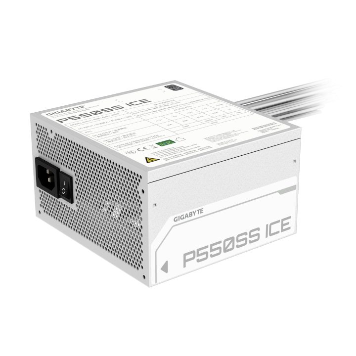 GIGABYTE P550SS ICE Fuente de Alimentación - PCIe 5.0, 80 PLUS…