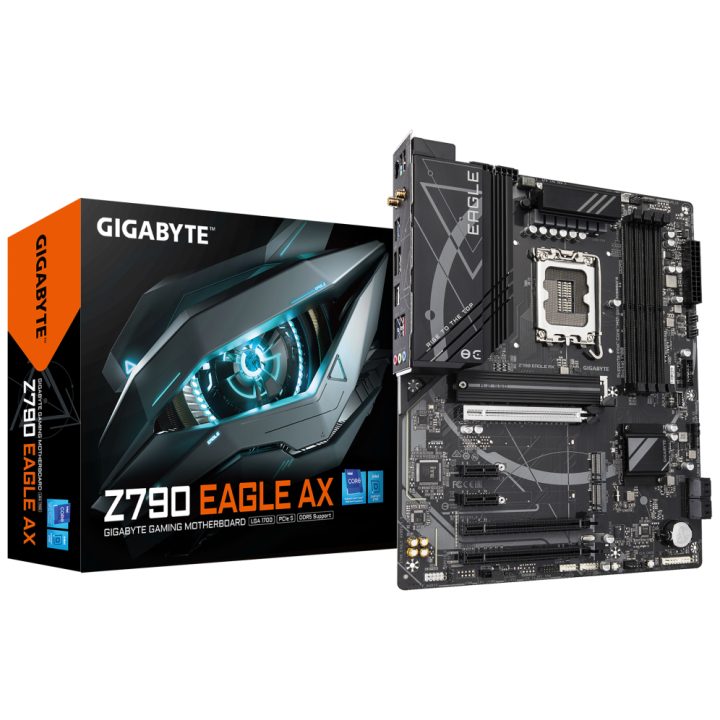 GIGABYTE Z790 EAGLE AX Placa base - Soporta CPUs Intel Core de 14ª…