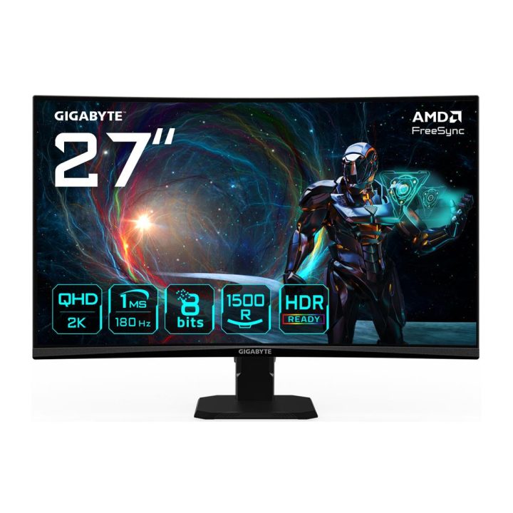 Gigabyte GS27QCA 27" QHD 180 Hz Curved VA