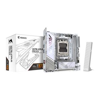 GIGABYTE X870I AORUS PRO ICE Motherboard - Compatible with AMD Ryzen…