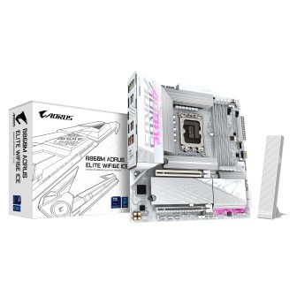 GIGABYTE B860M AORUS ELITE WF6E ICE Motherboard