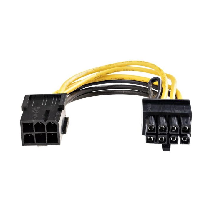 StarTech.com 6-Pin to 8-Pin PCI Express Power Adapter Cable