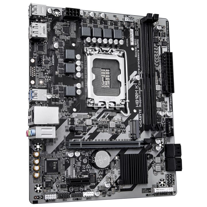 GIGABYTE H810M K Placa Base – Procesadores Intel Core Ultra (Serie…