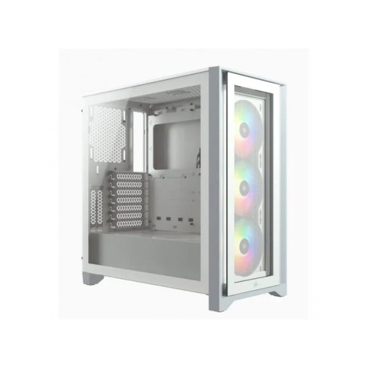 Caja Corsair frame 4000x rs mid-tower white cc-9011303-ww