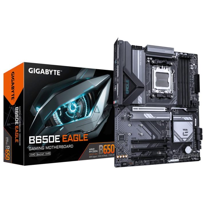 GIGABYTE B650E EAGLE Motherboard – AMD Ryzen 9000 Series Processors…