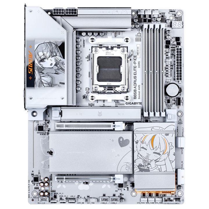 GIGABYTE B850 AORUS ELITE-P ICE Placa Base