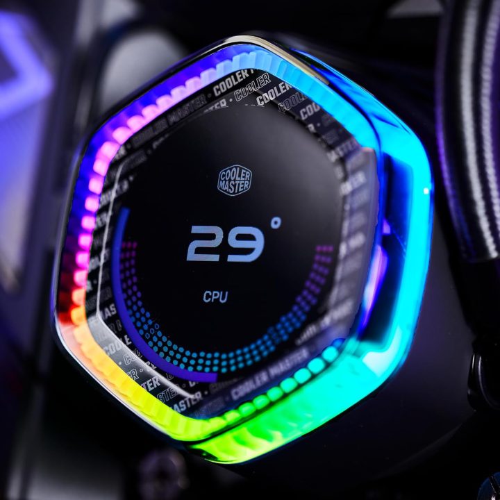 CPU Cooler Master MasterLiquid 360 Ion Liquid Cooler…
