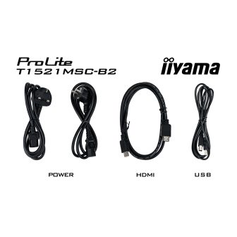 iiyama ProLite T1521MSC-B2 PC Monitor 15" 1024 x 768 Pixels XGA LED…