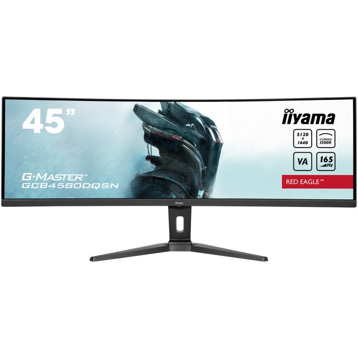 iiyama G-MASTER RED EAGLE CURVED 45" DQHD 165 Hz VA curvo