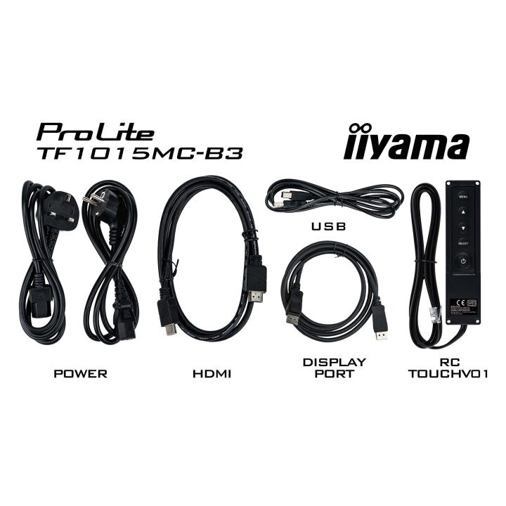 iiyama TF1015MC-B3 pantalla para PC 10,1" 1280 x 800 Pixeles HD LED…