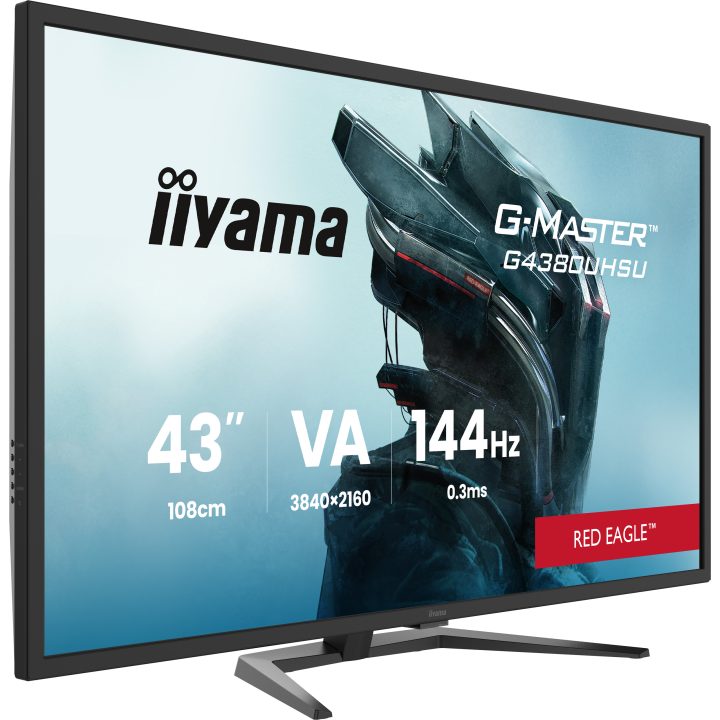 iiyama G-MASTER G4380UHSU-B2 43" 4K UHD 144 Hz VA