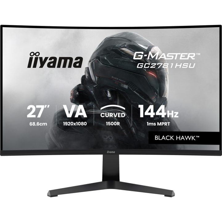 iiyama G-MASTER GC2781HSU-B1 27" Full HD 144 Hz Curved VA
