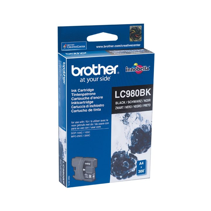 Brother LC980BK Ink Cartridge 1 piece(s) Original Black
