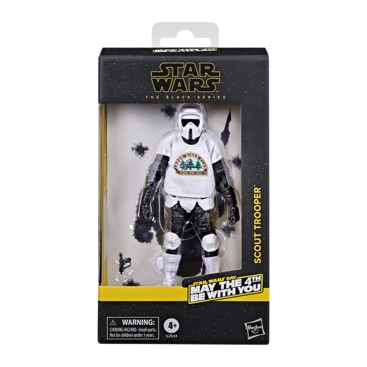 Star Wars The Black Series Scout Trooper May the 4th Be With You