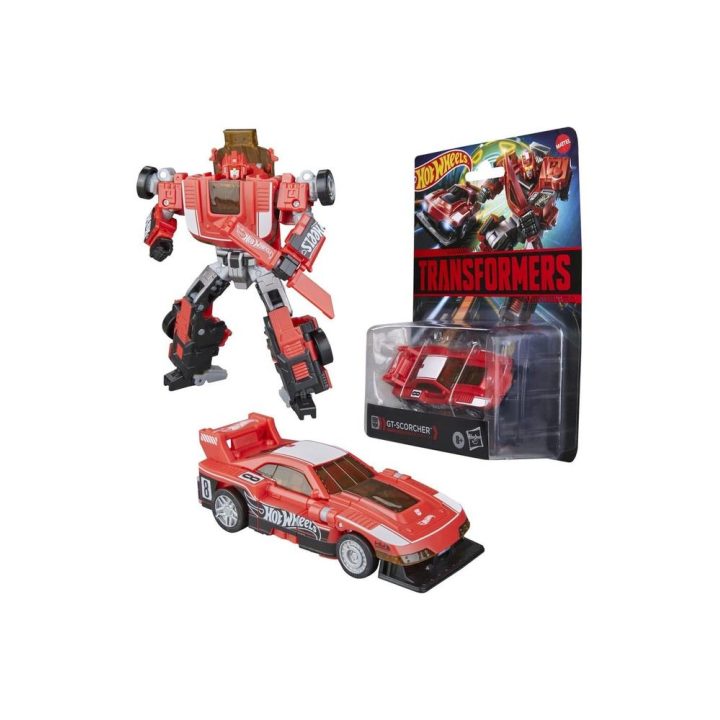 Figura Hasbro transformers x hot wheels gt - scorcher (G22225X0)