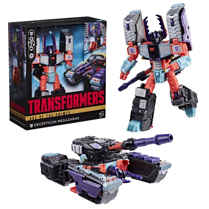 Transformers Age of the Primes Figura de ação classe líder Megazarak