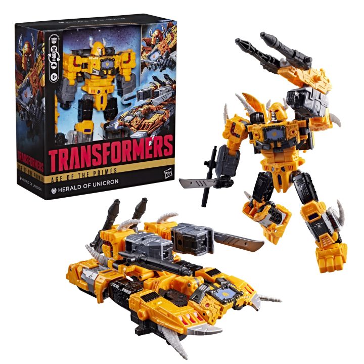 Transformers Age of the Primes Herald of Unicron classe líder
