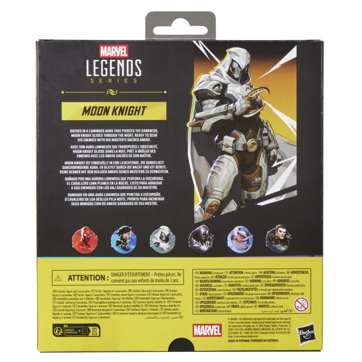 Marvel Legends Series Rivals Cavaleiro da Lua