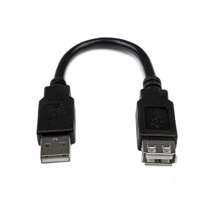 StarTech.com Cable de 0,15m de Extensión Alargador USB 2.0 - Macho a…