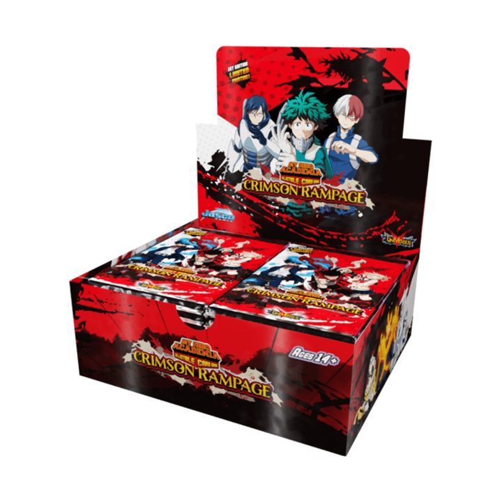 My Hero Academia Booster Pack Crimson Rampage Card Game 24 Units…