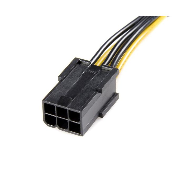 StarTech.com 6-Pin to 8-Pin PCI Express Power Adapter Cable