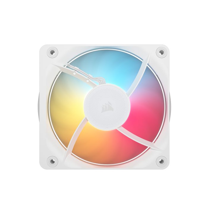 Ventoinha de caixa Corsair iCUE LINK RX120 II RGB White 120 mm RGB…