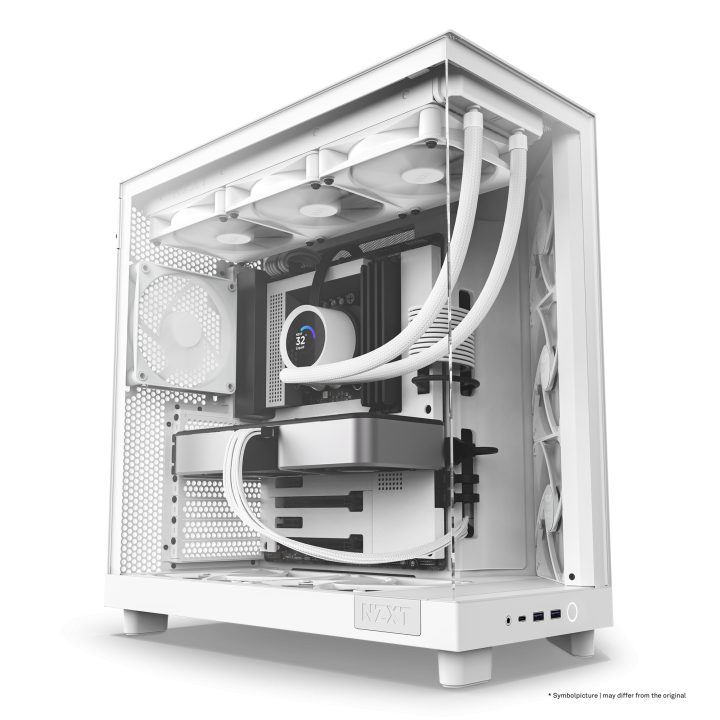 NZXT H6 Air Flow Midi Tower Blanco (CC-H61FW-01)