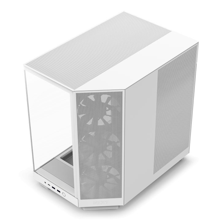 NZXT H6 Air Flow Mid-Tower Case White (CC-H61FW-01)