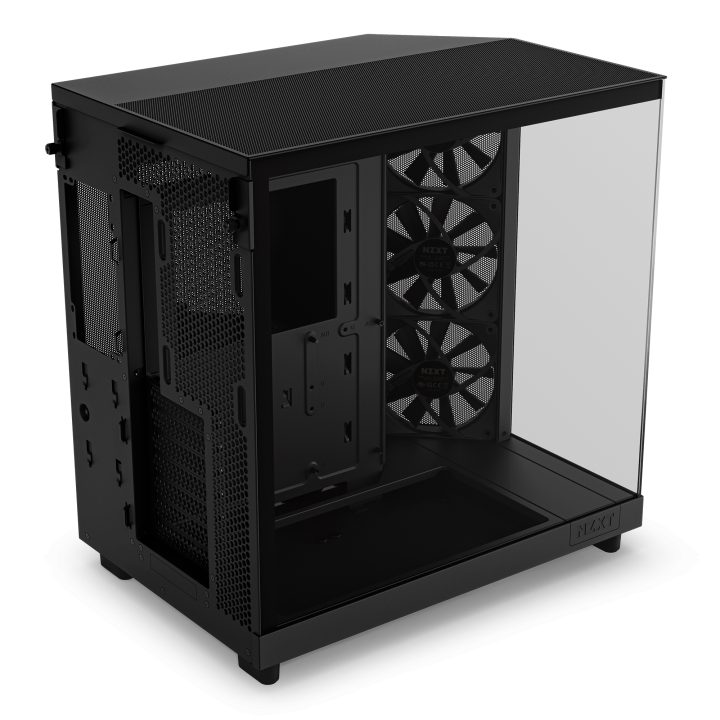 NZXT H6 Air Flow Mid-Tower Case Black (CC-H61FB-01)