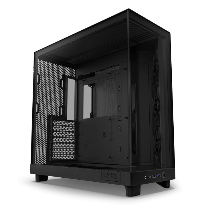 NZXT H6 Air Flow Mid-Tower Case Black (CC-H61FB-01)