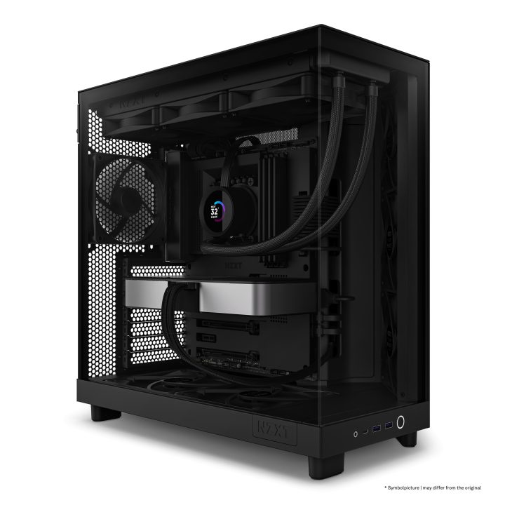 NZXT H6 Air Flow Mid-Tower Case Black (CC-H61FB-01)