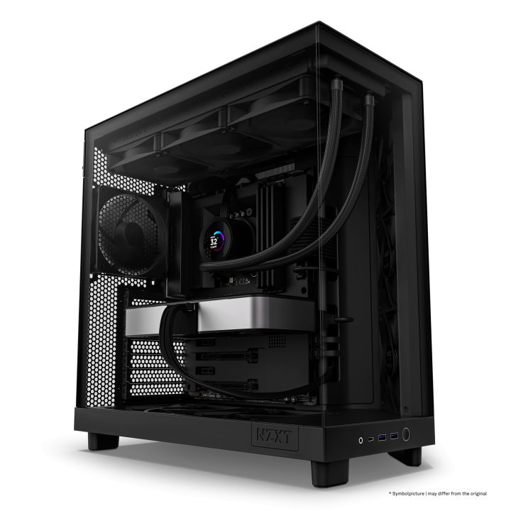 NZXT H6 Air Flow Mid-Tower Case Black (CC-H61FB-01)