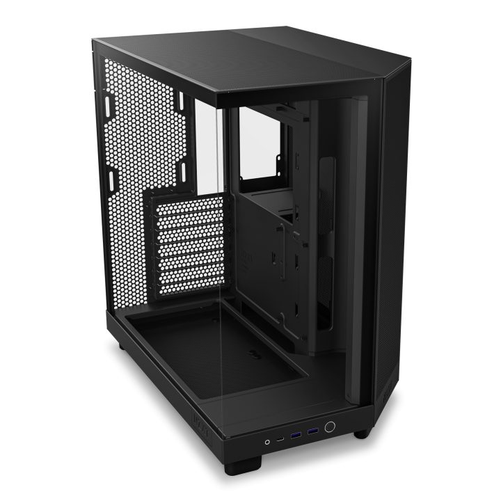 NZXT H6 Air Flow Mid-Tower Case Black (CC-H61FB-01)