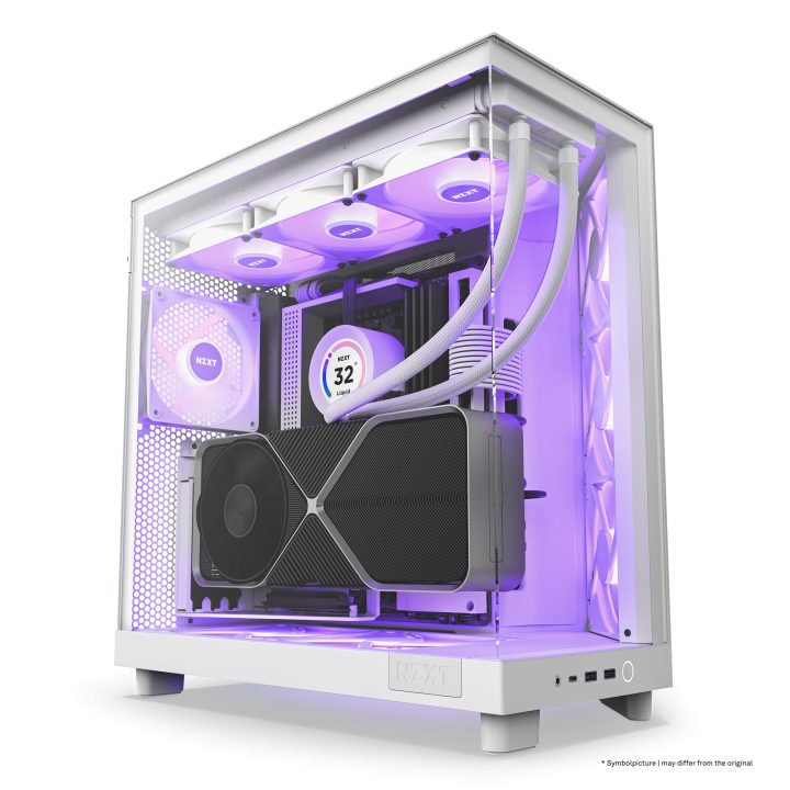 NZXT H6 Air Flow Midi Tower Branco (CC-H61FW-R1)