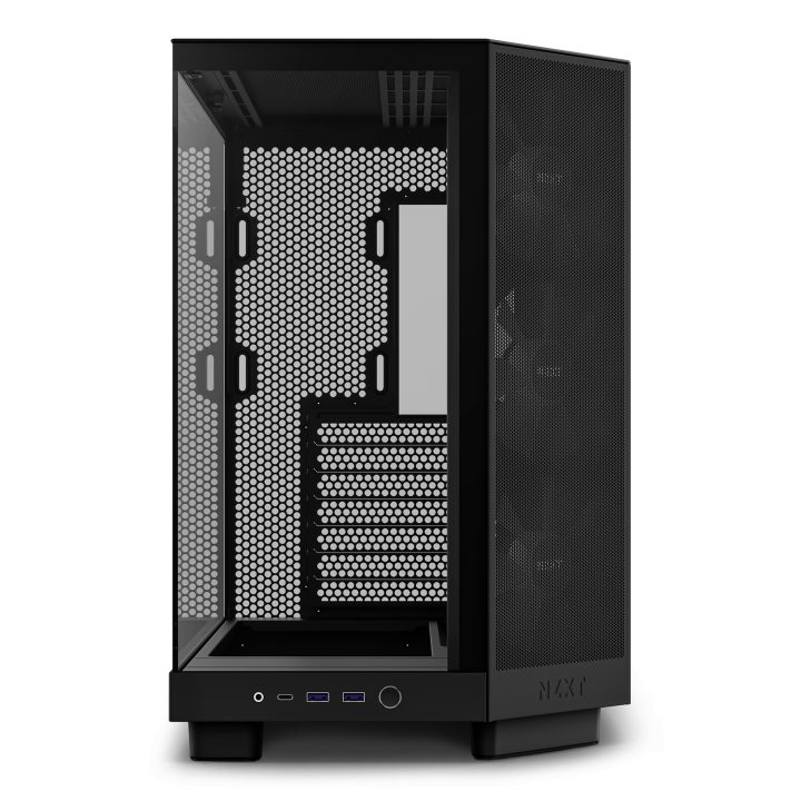 NZXT H6 Air Flow Mid-Tower Case Black (CC-H61FB-R1)
