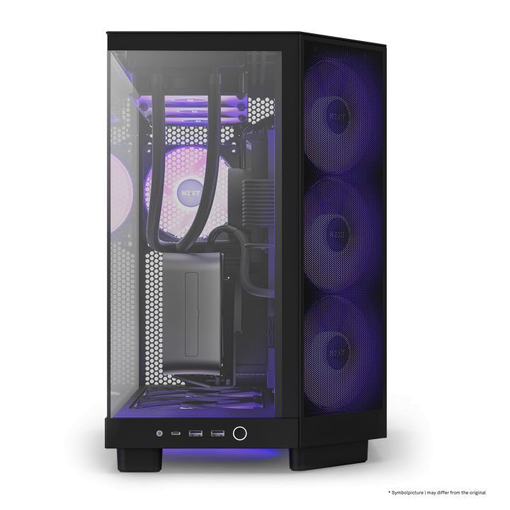 NZXT H6 Air Flow Midi Tower Negro (CC-H61FB-R1)