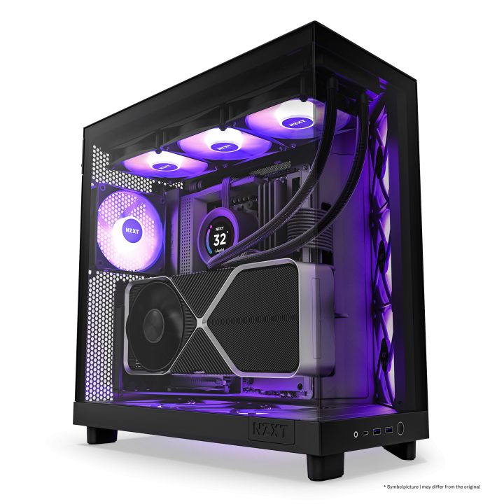 NZXT H6 Air Flow Midi Tower Negro (CC-H61FB-R1)