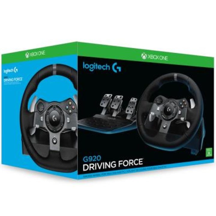 Volante Logitech G920 Driving Force Racing Wheel para PC & Xbox…