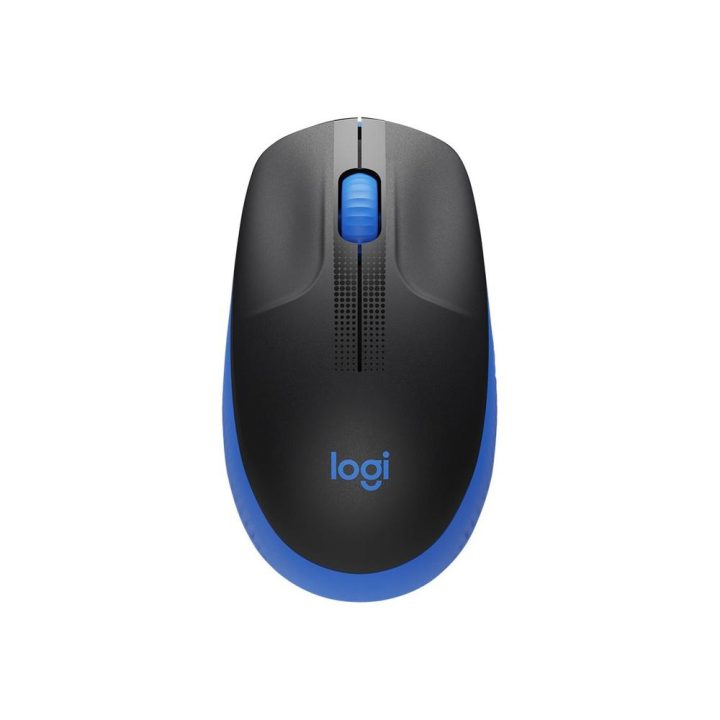 Logitech M190 Full Size Optical Wireless Mouse Blue (910-005907)