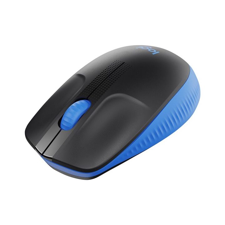 Logitech M190 Full Size Optical Wireless Mouse Blue (910-005907)
