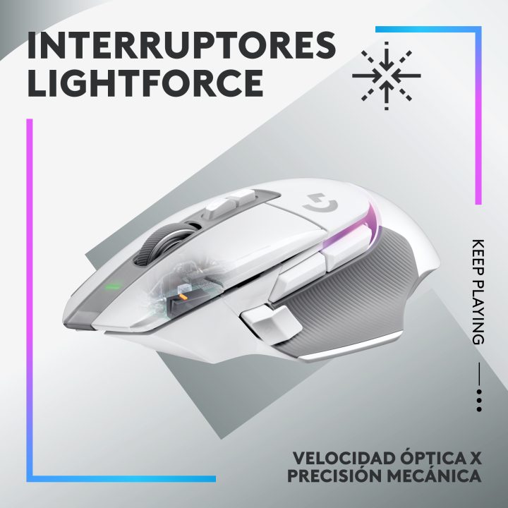 Logitech G G502 X Plus Lightspeed Gaming Optical Wireless Mouse…