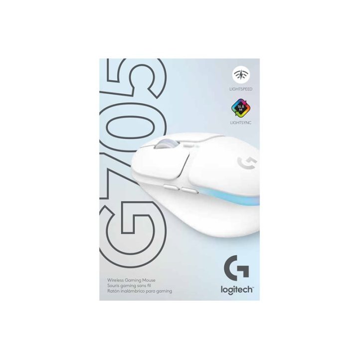Logitech 910-006367 G705 - Branco Receptor USB e Bluetooth