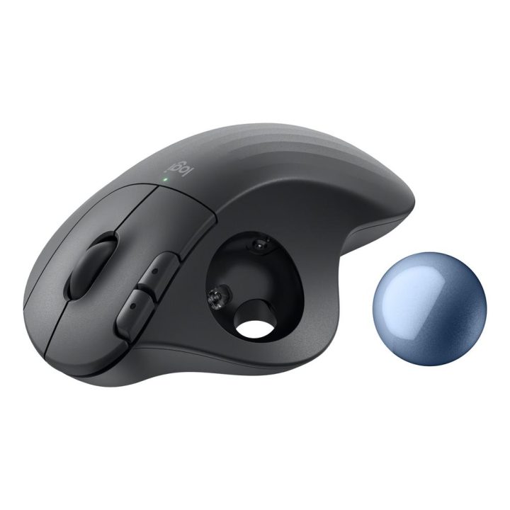 Rato sem fios Logitech ergo M575S preto (910-007029)