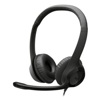 Logitech H390 Wired Headset for PC/Laptop, Stereo Headset with…
