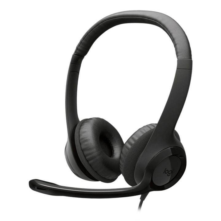 Logitech H390 Wired Headset for PC/Laptop, Stereo Headset with…