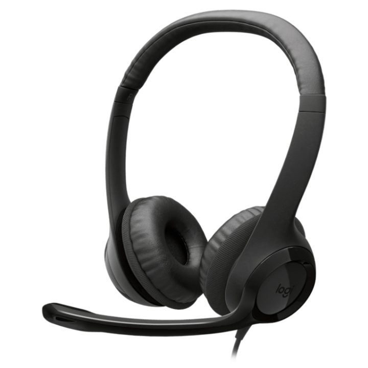 Logitech H390 Wired Headset for PC/Laptop, Stereo Headset with…