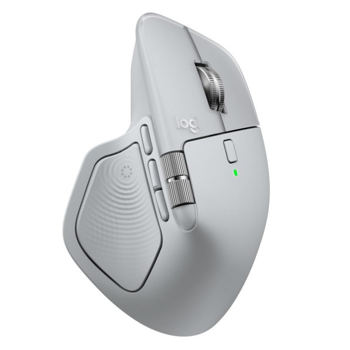 Logitech MX Master 4, ergonomic wireless mouse with advanced haptic…