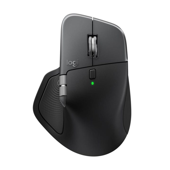 Logitech MX Master 4 for Mac, Bluetooth ergonomic mouse with advanced…